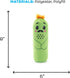 Barkbox BARK Prickly Pete Rip & Reveal Chew Toy for Dogs and Puppies, Small
