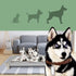 Acrimet Cooling Elevated Pet Dog Bed Cot, Washable Breathable Mesh Fabric, Stainless Steel Frame, Indoor & Outdoor Use