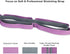 Premium Durable Cotton Stretch Strap with 10 or 12 Loops, Non-Elastic Yoga Strap for Stretching & Fitness