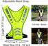 Reflective Running Vest Gear with Pocket for Women, Men, Kids, Safety Reflective Vest Bands for Night Cycling, Walking,