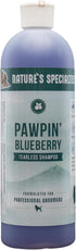 Nature's Specialties 16 oz Pawpin' Blueberry Ultra Concentrated Dog Face and Body Wash, Makes up to 2 Gallons, Tearless