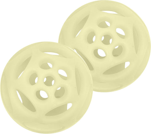 Chew King Glowing Fetch Ball, Dog Ball Toys, Medium 2-Pack