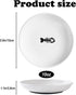 4 Pack Cat Food Bowl with Non-Slip Silicone Bottom, Healthy Ceramic Dishes for Indoor Cats, Puppy Feeding Plates