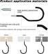 Heavy Duty Bike Hooks 6-Pack, Bicycle Storage Hanger for Ceiling, Utility Hooks for Wall, Garage, Garden Organization