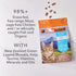 Feline Natural High Protein Dry Cat Food, 11oz Freeze-Dried Diet with 98% Meat, No Peas, Grains, or Additives