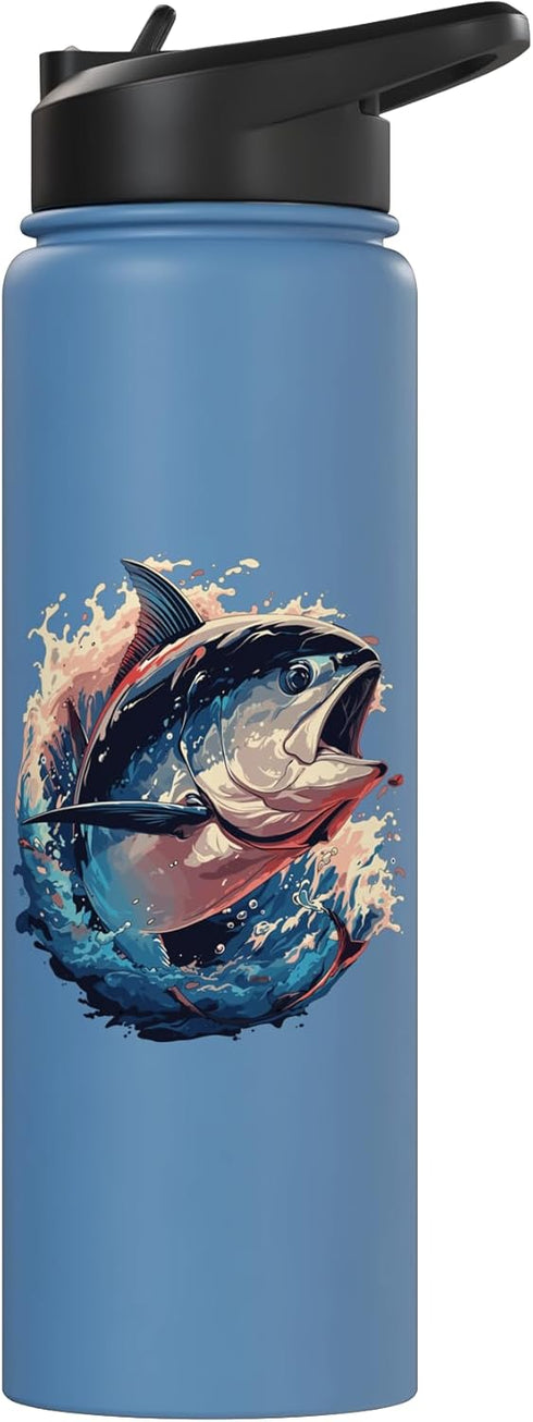 Tunas Tuna Lovers Gifts Shop Tunas Lovers Tuna Stainless Steel Insulated Water Bottle