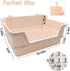 Chinchillas PINVNBY Extra Large Rabbit Litter Box Small Animal Potty Trainer Huge Bunny Litter Pan Plastic Pet Corner