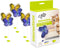 ALL FOR PAWS Interactive Cat Butterfly Flutter Replacements for Spinner Toys, 6 Pack Re-Fill