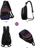 Backpack Daypacks LOVEVOOK Sling Bag for Women, Sling Crossbody Bag Convertible, Small Diaper Bag Hiking