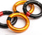 Rappel Ring, Rock Climbing O Ring, Safe to Use, Abrasion Resistance for Mountaineering