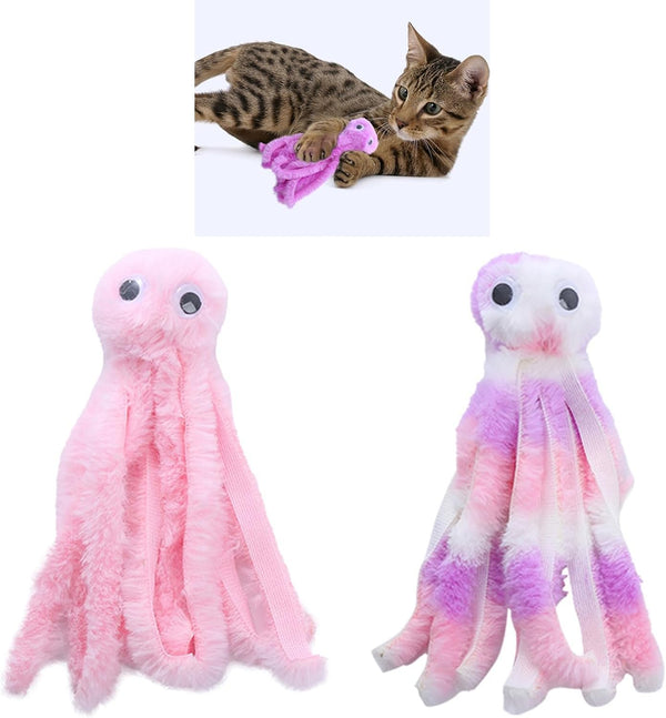 Generic Chewing Toy Plush Teaser with Catnips Cats Teether Animal Interactive Boredom Entertainment Entertainment
