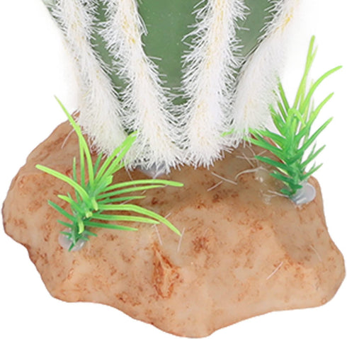 HEEPDD Artificial Cactus Plant, Aquarium Landscaping Decoration for Fish Tank and Reptile Terrarium
