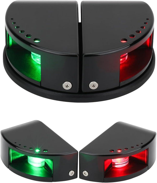 Boat Navigation Light LED,2-in-1 Split & Integrated 12V Marine Nav lights, IP67