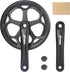 Prowheel Bike Crankset 48T/52T, 170mm Universal Square Crankset Set for City, Fat, E-Bikes