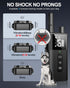 No Shock Dog Training Collar with Remote, 2000ft Range, Waterproof & Rechargeable Vibration Collar for 15-120 lbs