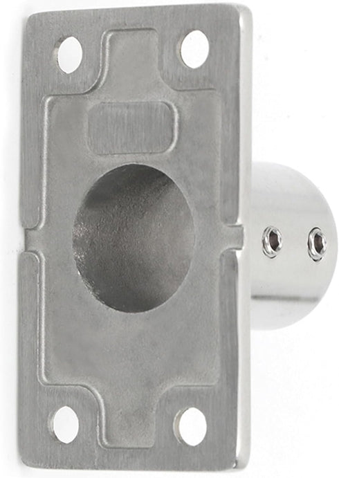 SHENGHUISS 316 Stainless Steel Boat Hand Rail Base, Marine Hardware Railing Fitting with Installation Accessories