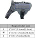 EXCELLENT ELITE SPANKER Tactical Military Dog Harness, Adjustable No-Pull Training Vest with Handle (Gry-S)