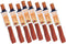 6 Inch Thick Bully Sticks for Dogs, Pack of 8, Premium Fully Digestible Odor Free Beef Pizzle Chew Treats