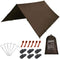 KALINCO Camping Tarp Waterproof, 10X12FT Hammock Rain Fly Tent for Backpacking & Hiking