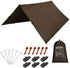 KALINCO Camping Tarp Waterproof, 10X12FT Hammock Rain Fly Tent for Backpacking & Hiking