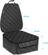 URPOWER Dog Car Seat Cover for Front Seat, Waterproof Pet Car Seat Protector with Pocket & Elastic Skirt, Non-Slip Dog