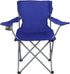 DUNMWAZ Quad Folding Camp Chair with Cup Holder (Royal Blue)
