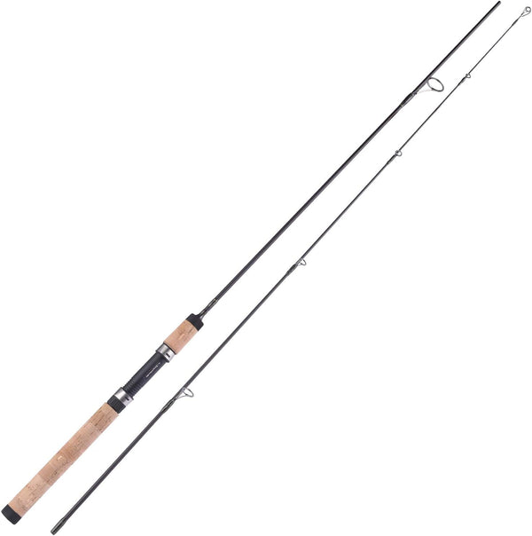 Sougayilang Fishing Rods, Graphite Lightweight Ultra Light Trout Rods, 2 Pieces Cork Handle Crappie Spinning Fishing Rod
