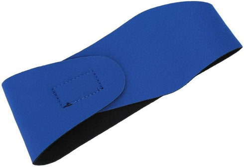 Neoprene Swimming Headband, Adjustable Ear Bands with Loop and Hook Design for Protecting Ears from Water (M)