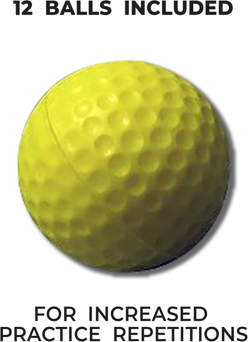 PrideSports Practice Golf Balls, 12 Count
