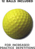 PrideSports Practice Golf Balls, 12 Count