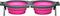 Loving Pets - Bella Roma Double Diner Portable Travel Dog Bowls - Collapsible Combined Dog Food & Water Bowls (Pink,