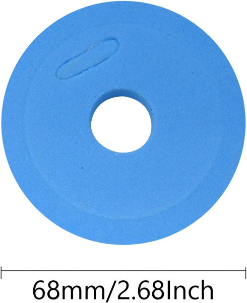 Honbay 20PCS Round Fishing Line Foam Spools, 68mm/2.68inch Storage Holders, Rigs & Hooks Boards, Random Colors
