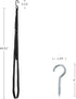 Single Kayak Rack, 55lb Capacity Wall or Ceiling Storage Straps for Surfboards, Paddleboards, Canoe