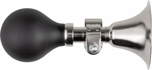 Schwinn Classic Retro Bike Horn, Loud Chrome Design, Weather Resistant, Universal Attachment for Adult and Kids Bikes