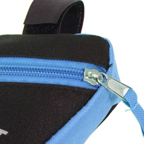 MOOCY Bike Frame Bag, Storage Pouch for MTB Road Bike Cycling Accessories (Blue)