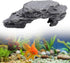 Tnfeeon Tortoise Basking, Hiding Cave Aquarium Reptile Hide Habitat Climbing Dock Decoration Ornament