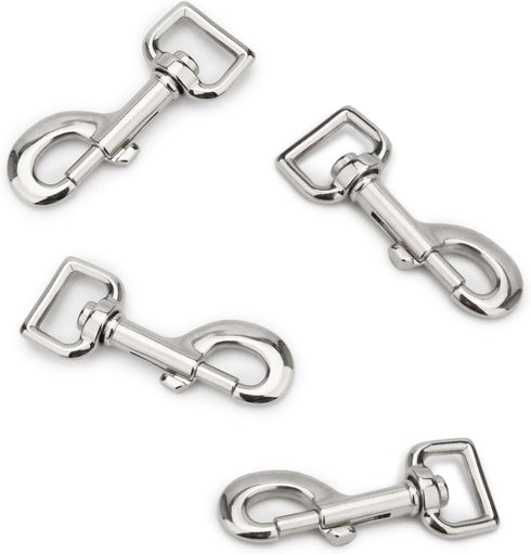 Swivel Snap Hooks Heavy Duty Dog Leash Hook, Trigger Clip Clasp for Linking Pet Leash Collar, Key Chain (10 Pack)