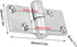 Pair of Take-Apart Hinge, Marine Grade Stainless Steel 316 Hinge for Boat Deck Accessories with Fasteners