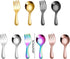 BEIDUOYANG 2 Set Pieces Alternative Color Fork And Spoon Compact Cutlery Travel Friendly Cutlery Supplies For Camping