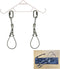 DANGONGLI 2-Packer Goat and Deer Hunting Hanging Tool Set 304 Stainless Steel Quick-Release