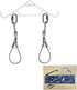DANGONGLI 2-Packer Goat and Deer Hunting Hanging Tool Set 304 Stainless Steel Quick-Release
