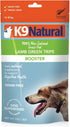 K9 Natural Grain Free Freeze Dried Dog Food Supplement, Lamb Green Tripe, 2 oz