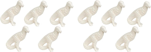 Generic (5 Dog Chew Toys Dental Durable Dinosaur Tyrannosaurus Rex Helps Clean Teeth and Gums Toys)