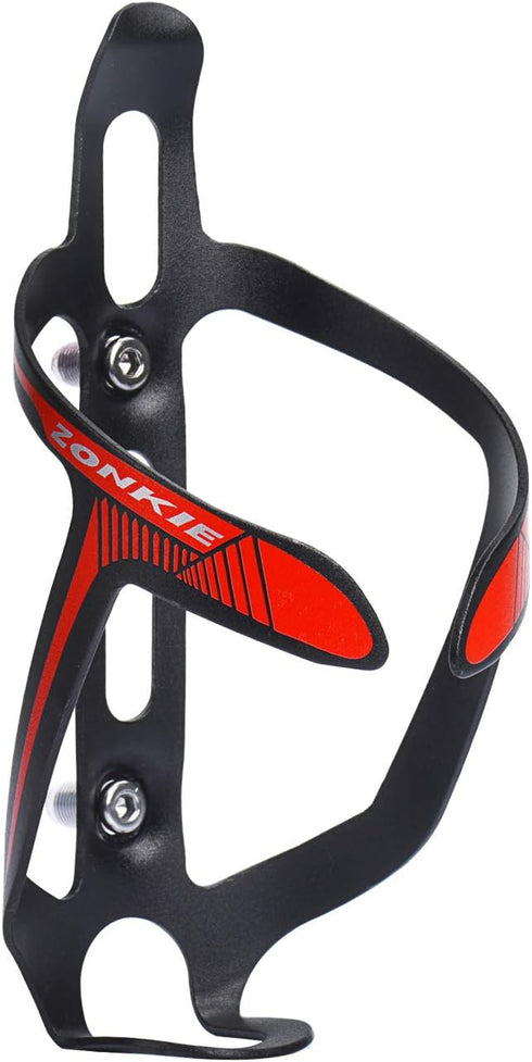 ZONKIE Red Water Bottle Cage for Road, Mountain Bicycle