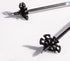 Yukon Charlie's Sherpa Trekking Poles, Twist Lock Adjustment System, Hiking Poles with Snow Baskets