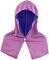 Generic Summer Hooded Towel for Cooling and Sun Protection for Activities, Purple