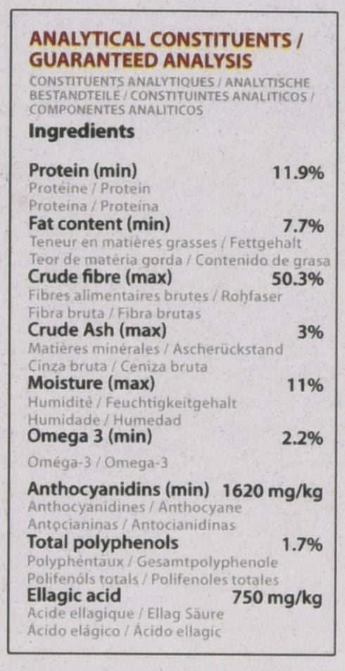Very Berry Antioxidant Superfood Berry Powder, 120 g/4.2 Oz Bag for Dogs and Cats - Natural Boost from Cranberries,