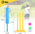 Greensen Kids Cricket Set, ABS Plastic Cricket Bat Set with Ball, Beach Stand Kit for Children Toddler Sports