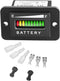 HUSUKU 48V LED Battery Indicator, 48 Volt Battery Meter, Digital Voltmeter for Golf Cart Club Car EZGO Yamaha