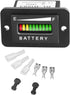 HUSUKU 48V LED Battery Indicator, 48 Volt Battery Meter, Digital Voltmeter for Golf Cart Club Car EZGO Yamaha